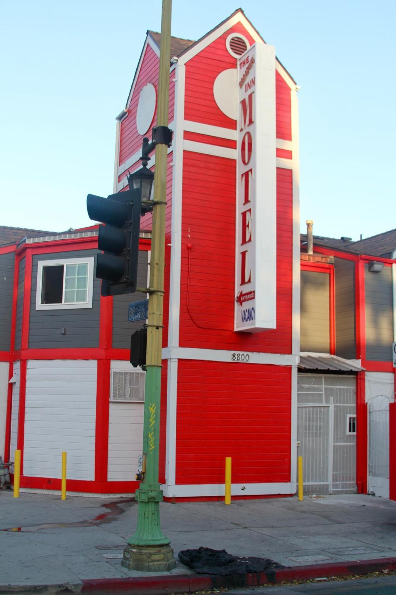 לוס אנג'לס Broadway Inn Motel מראה חיצוני תמונה
